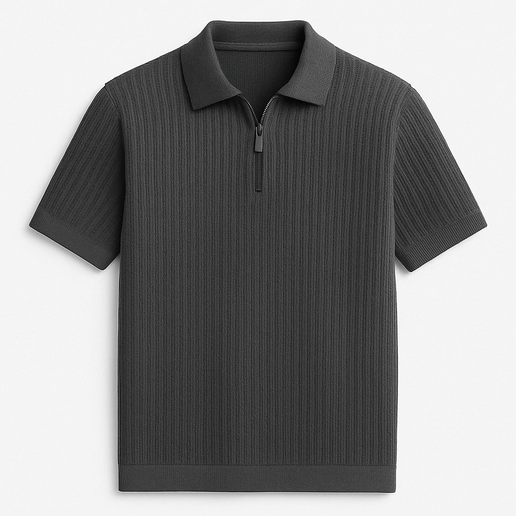 Milan Rib Mesh Polo
