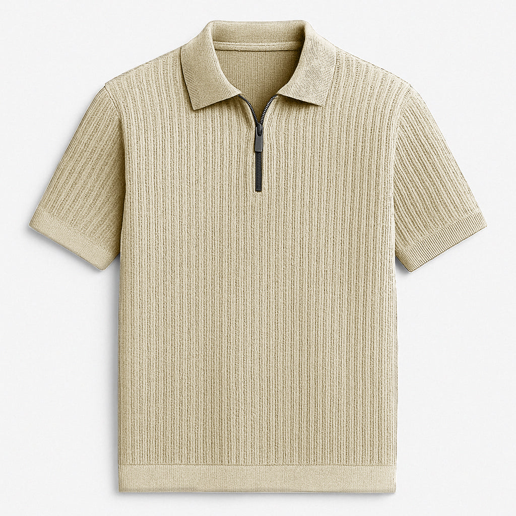 Milan Rib Mesh Polo