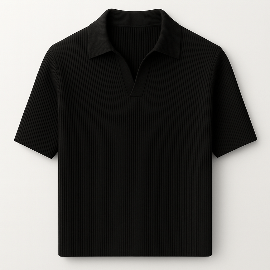 Gio Open French Knit Polo