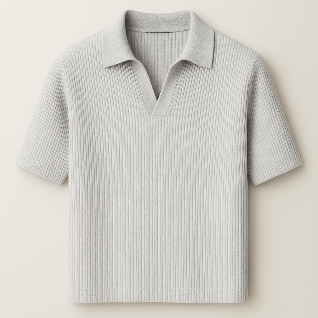 Gio Open French Knit Polo