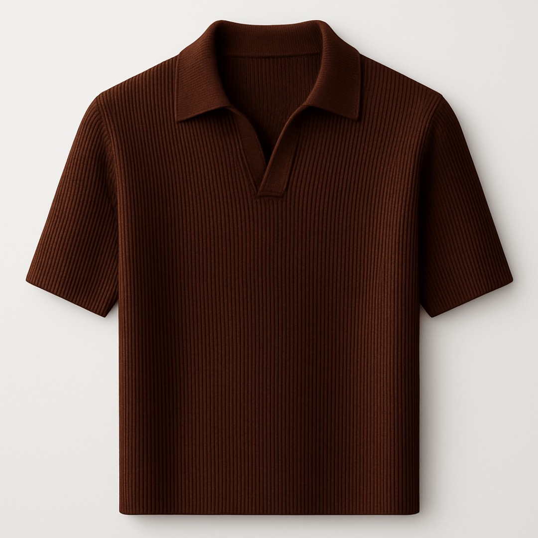 Gio Open French Knit Polo