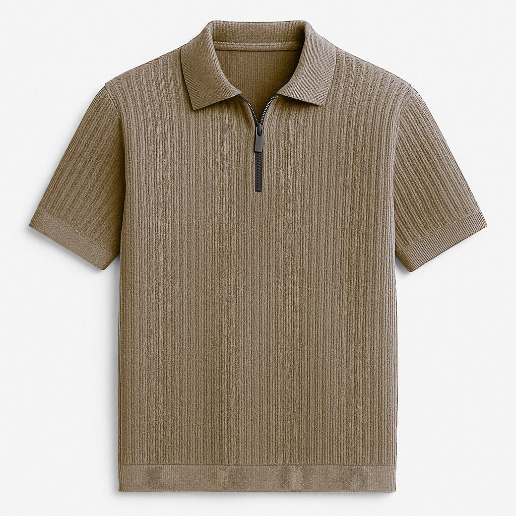 Milan Rib Mesh Polo