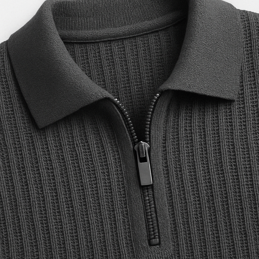 Milan Rib Mesh Polo