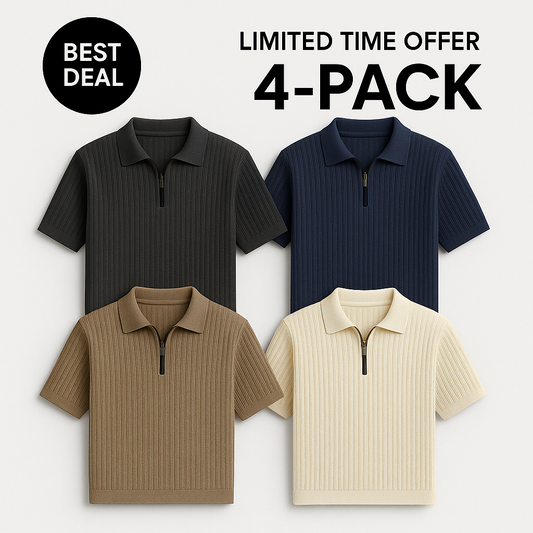 Milan Rib Mesh Polo