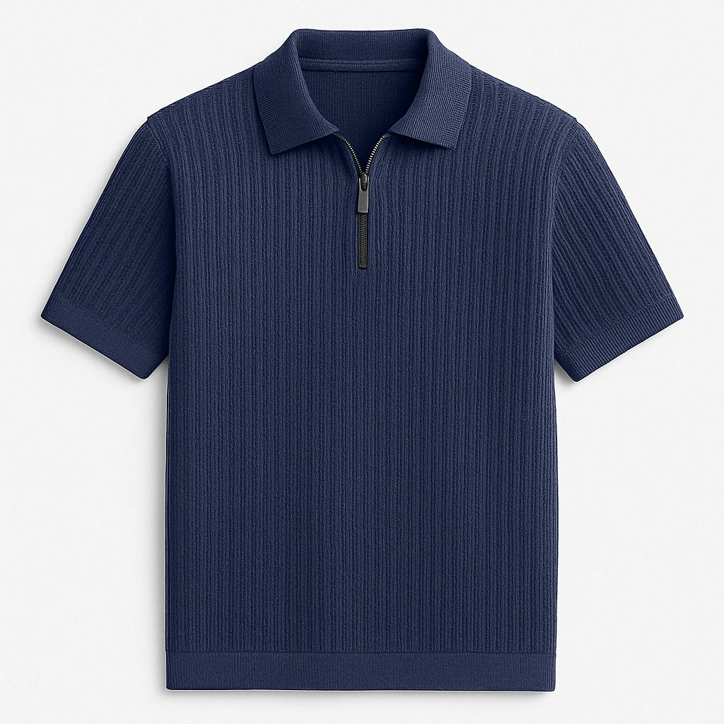 Milan Rib Mesh Polo