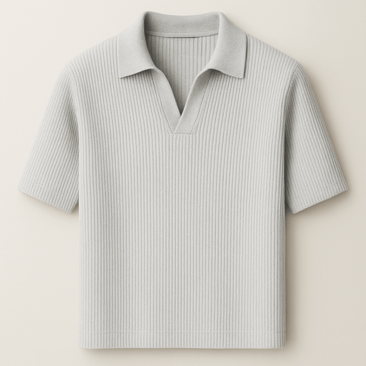 Gio Open French Knit Polo
