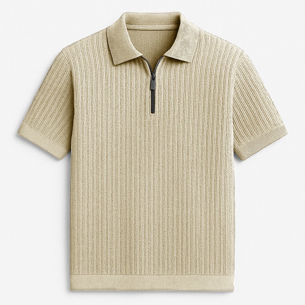 Milan Rib Mesh Polo