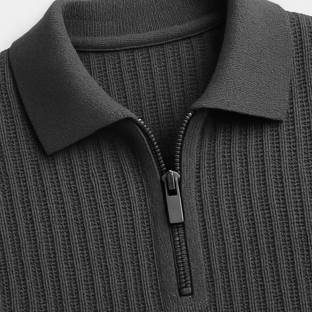 Milan Rib Mesh Polo