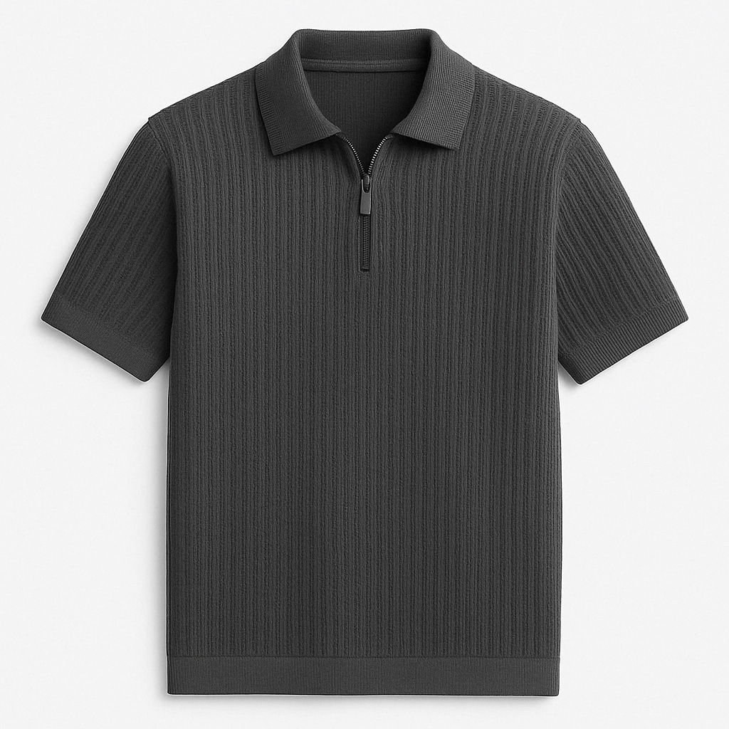 Milan Rib Mesh Polo