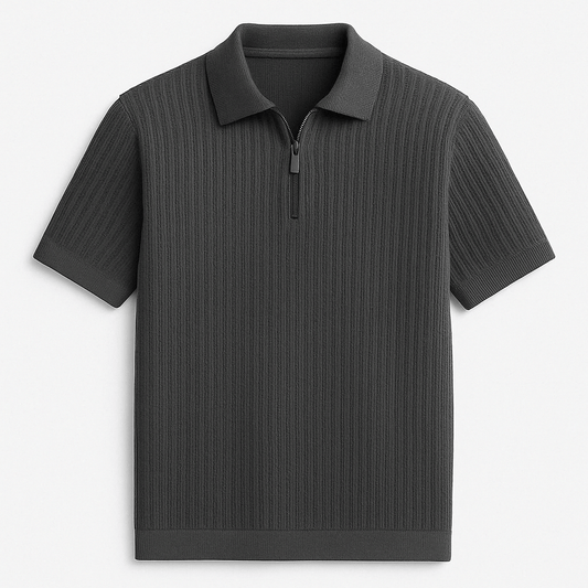 Milan Rib Mesh Polo