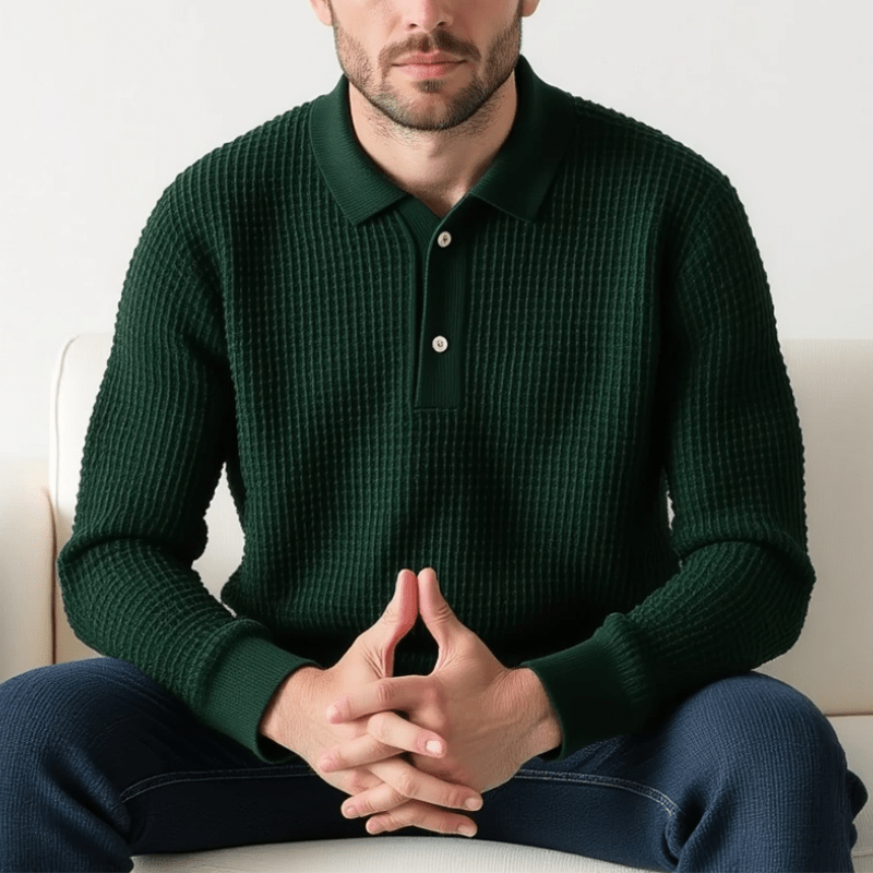 Seza Polo Sweatshirt